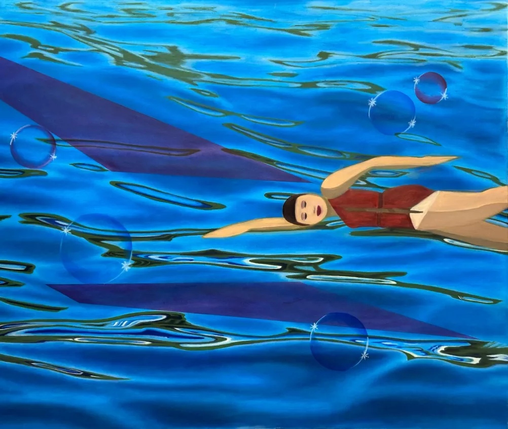 Schwimmerin
